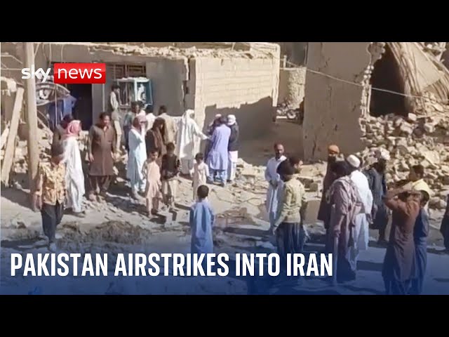 At least nine people killed in Pakistani airstrikes on Iranian territory