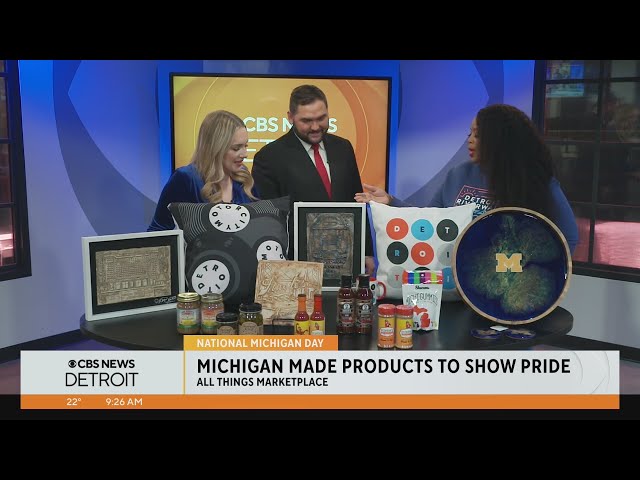 Michigan-made products to show pride