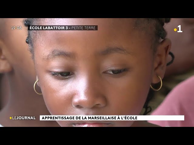 Apprentissage de la Marseillaise à l’École