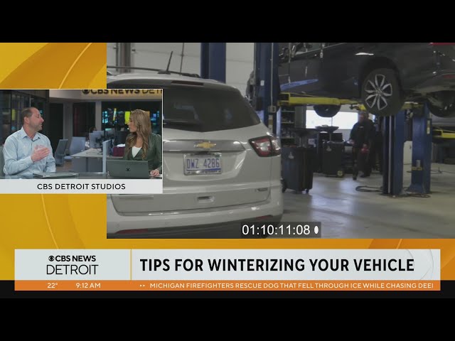 Tips for winterizing your vehicle