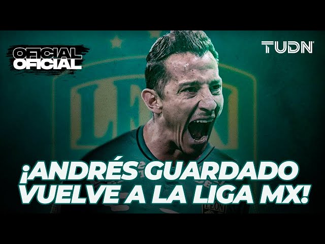  OFICIAL: Andrés Guardado es el nuevo REFUERZO de LEÓN  | TUDN