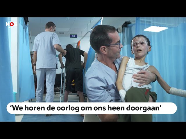 ⁣Nederlandse fysiotherapeut in Gaza: 'Het is één grote ellende'