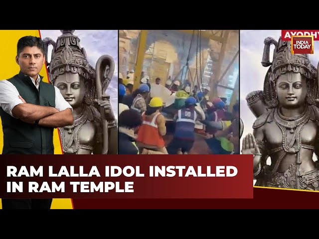 Inauguration of Ram Lalla Idol In Ram Temple Ceremonially Celebrated