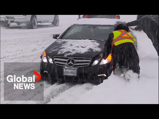 BC storm: More snowfall, freezing rain in store for parts of the province