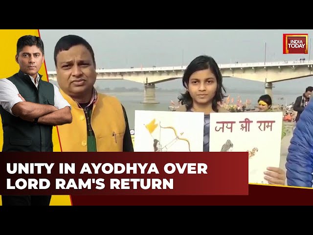 Ayodhya Citizens Unite To Celebrate Return Of Lord Ram