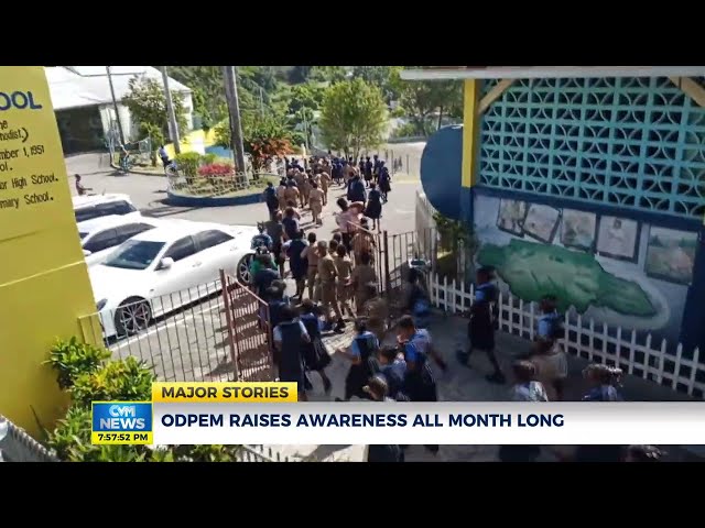 ODPEM Raises Awareness All Month Long  | News | CVMTV