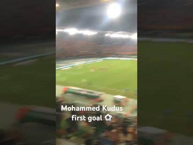 Mohamed Kudus first goal Celebration ⚽️⚽️