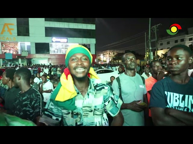 Kudus Magic: Reactions of Ghana fans to Kudus' goal against Egypt