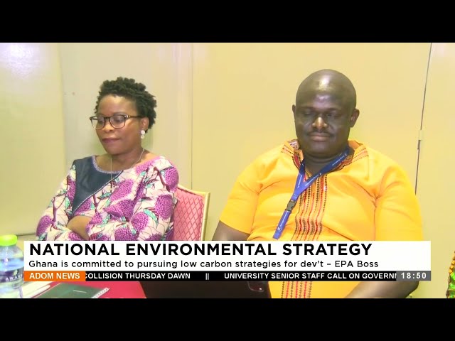 Environment: Ghana is committed to pursuing low carbon strategies for dev’t – EPA Boss (18-1-24)