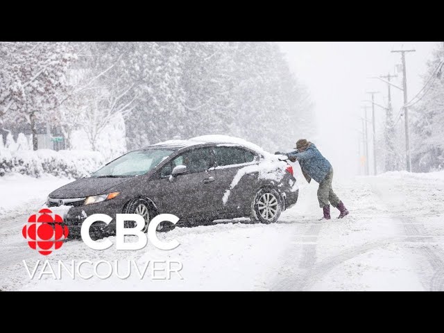 Freezing rain forecast for parts of B.C., drivers warned of dangerous road conditions