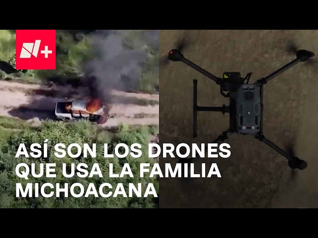 ¿Cómo son los sofisticados drones de la Familia Michoacana? - En Punto