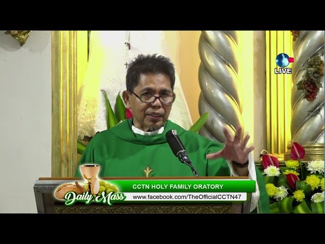 19 JANUARY 2024  - HOMILY by Rev.  Fr.  Jose Adonis Aquino