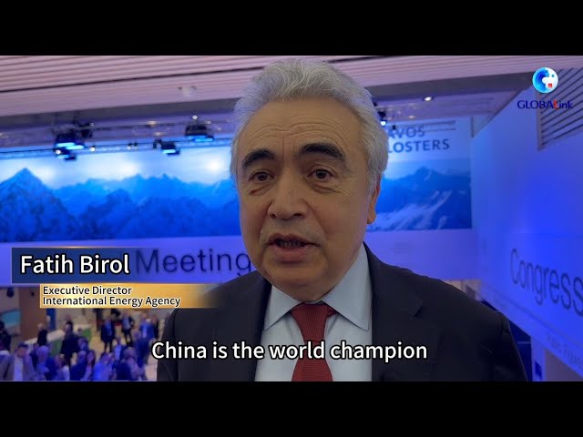 GLOBALink | Int'l Energy Agency chief regards China as world champion in green energy