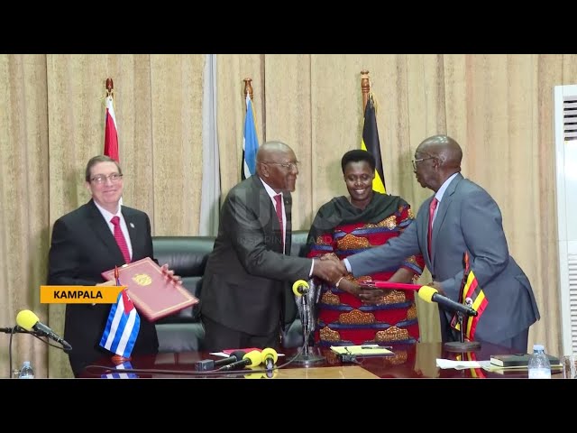 Uganda & Cuba sign memorandum of understanding on trade cooperation