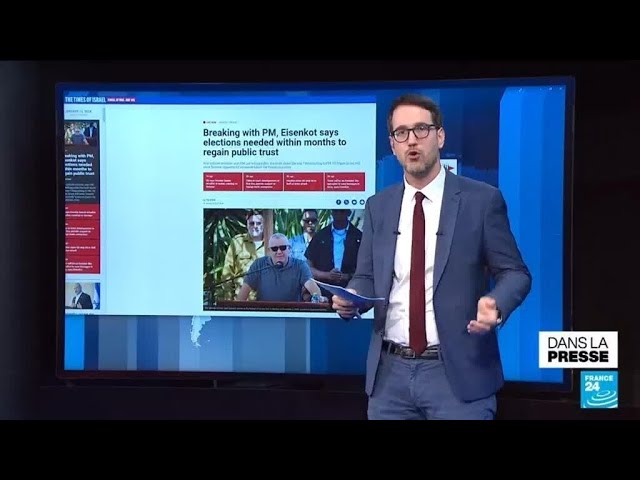 Gadi Eisenkot : "Il faut des élections en Israël." • FRANCE 24