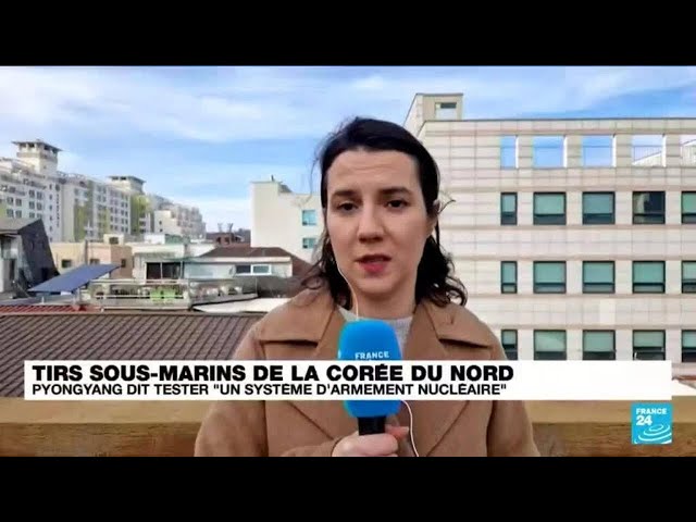 Tirs sous-marins de la Corée du Nord • FRANCE 24