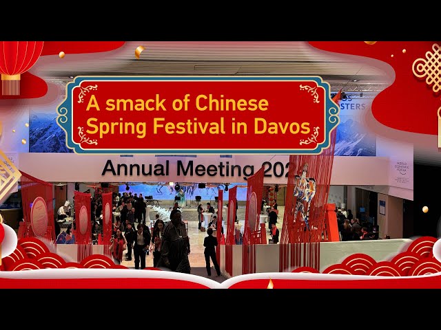 Vlog: A smack of Chinese Spring Festival in Davos