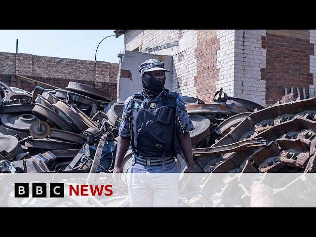 Violent crime in South Africa reaches record high | BBC News