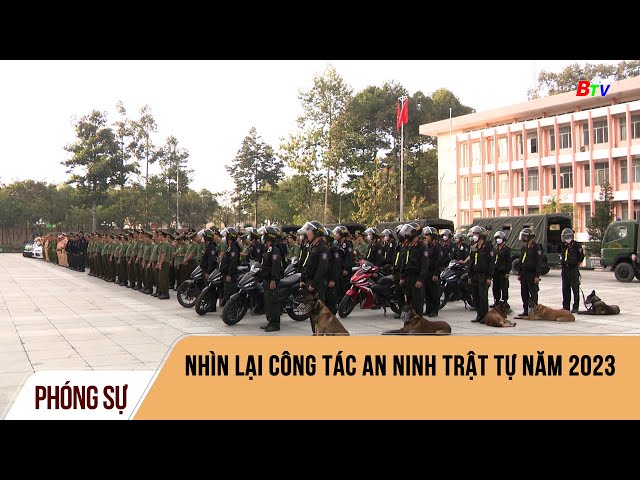 Nhìn lại công tác an ninh trật tự năm 2023