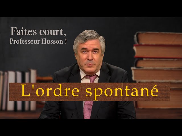 [Format court] Vers la révolution éducative de l'ordre spontané - Faites court, professeur Huss