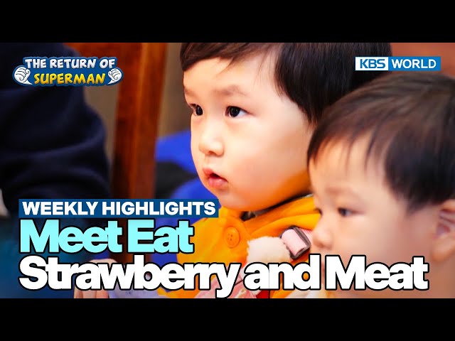 ⁣[Weekly Highlights] Strawberry Lovers [The Return of Superman] | KBS WORLD TV 240114