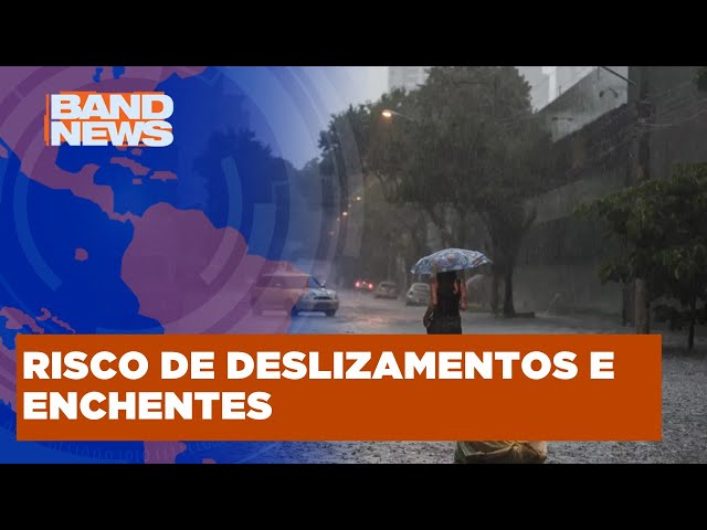 Defesa civil alerta para fortes chuvas em São Paulo | BandNews TV