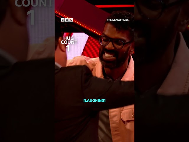 Find someone who's as excited to hug you as Romesh was to hug David Seaman 