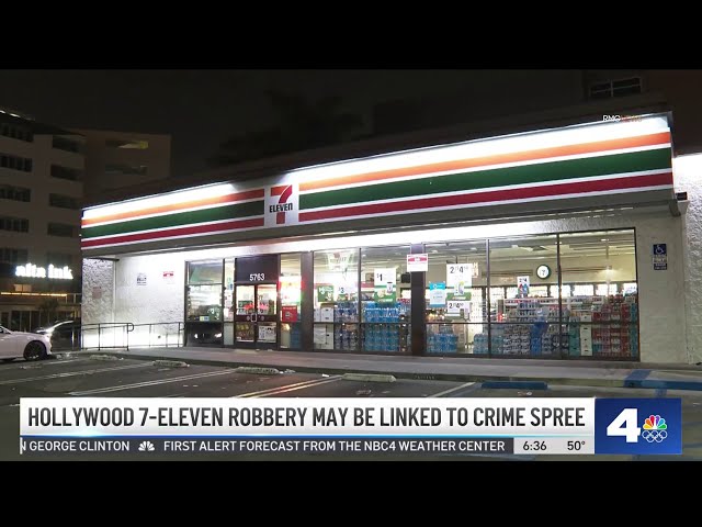 Hollywood, Studio City businesses robbed in series of heists