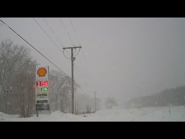 Whiteout conditions plague NW Indiana amid heavy snowfall