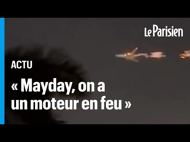 Ce Boeing 747 prend feu en plein vol dans le ciel de Miami