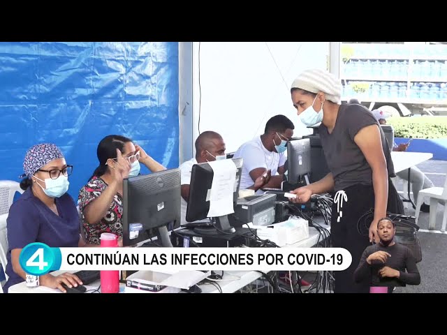 Continúan las infecciones por Covid-19