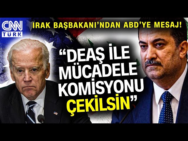 Irak'tan ABD'ye Rest! Irak Başbakanı Sudani'den ABD'ye "Irak'tan Çekil