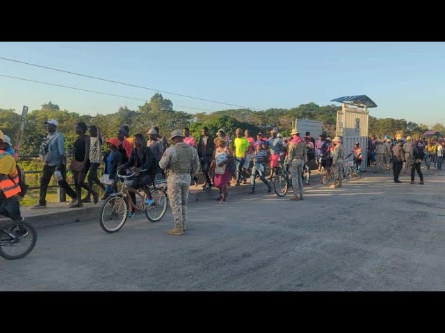 #SegundaEmisión| Haitianos participan en el mercado de Dajabón sin inconvenientes para cruzar