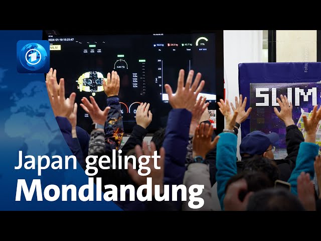 Japan gelingt unbemannte Mondlandung