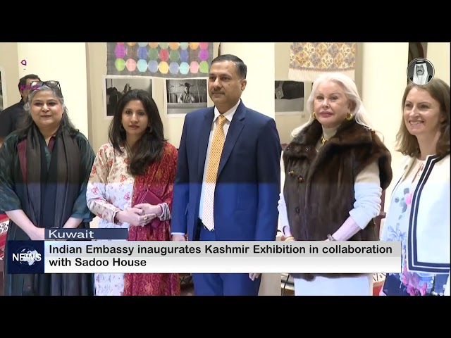 Indian Embassy inaugurates Kashmir Exhibition in collaboration with Sadoo House