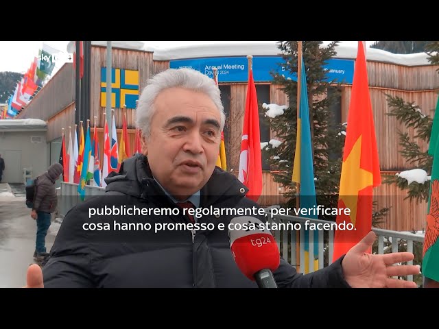 L'intervista integrale di Fatih Birol a Sky TG 24