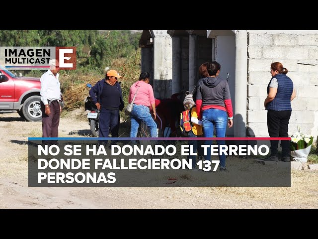 Memorial de Tlahuelilpan en el olvido y abandono