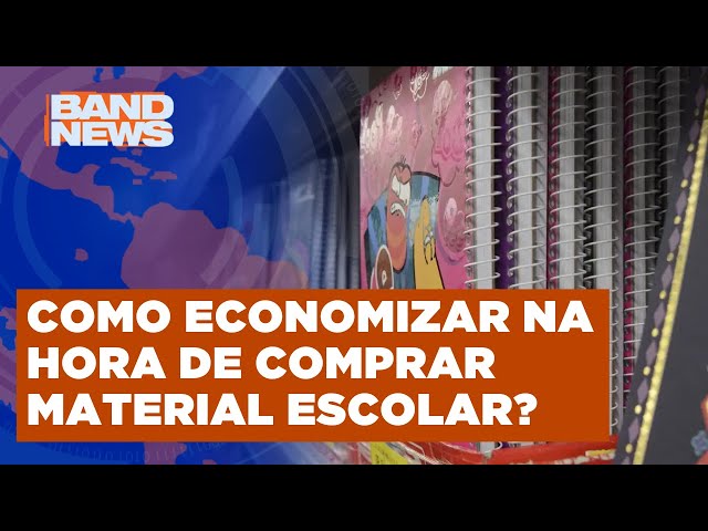 Compras de material escolar movimentam o comércio | BandNews TV