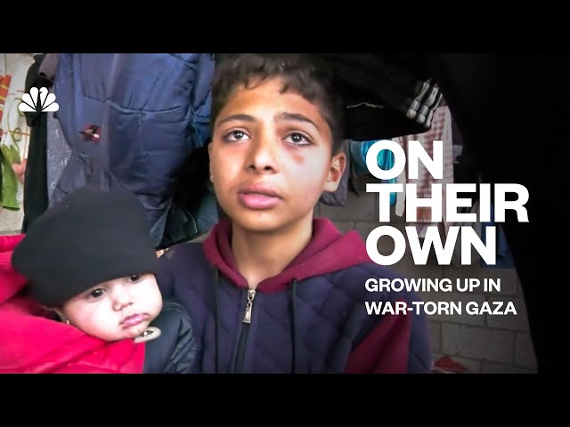 A story of survival: 13-year-old takes care of seven siblings amid the war in Gaza