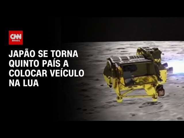 Japão se torna quinto país a colocar veículo na lua | CNN 360º