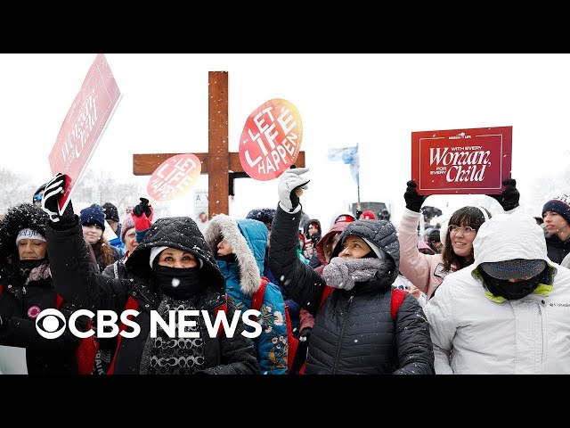 Thousands of anti-abortion rights activists expected at annual March for Life rally