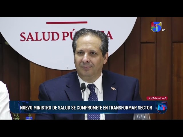 Designado ministro de Salud Pública garantiza acceso a los servicios de salud