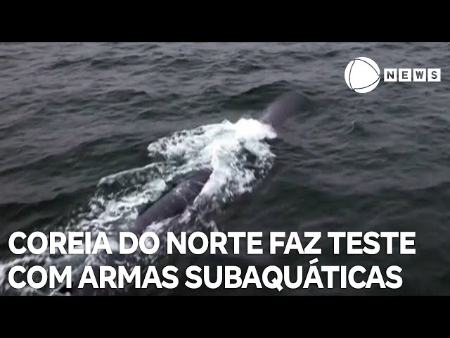 Coreia do Norte faz teste com armas nucleares subaquáticas