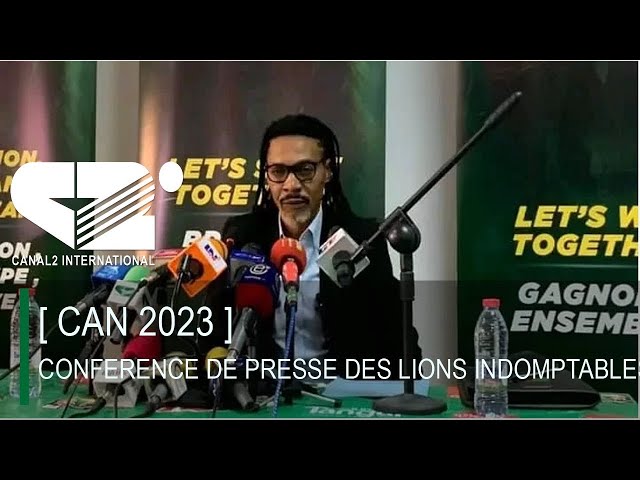 [ CAN 2023 ] SENEGAL 3  Vs  1 CAMEROUN / CONFERNCE DE PRESSE APRES MATCH DU CAMEROUN