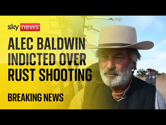 Alec Baldwin indicted on involuntary manslaughter over Rust shooting death