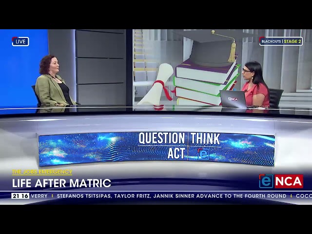 The jobs emergency | Life after Matric