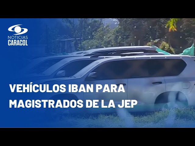 Detalles del cinematográfico robo de 16 camionetas blindadas en Bogotá