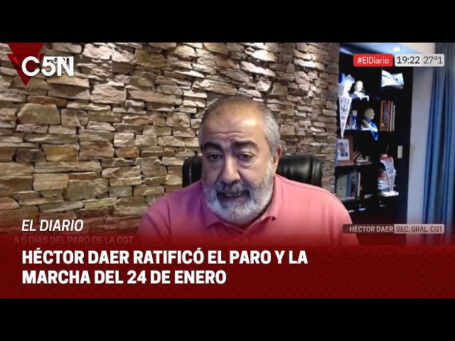 HÉCTOR DAER: ¨La MARCHA va a ser GRANDE¨