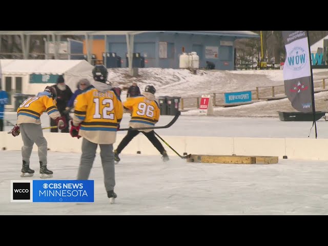 US Pond Hockey Tournament kicks off on Lake Nokomis