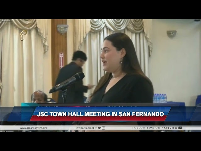 JSC Town Hall Meeting In San Fernando